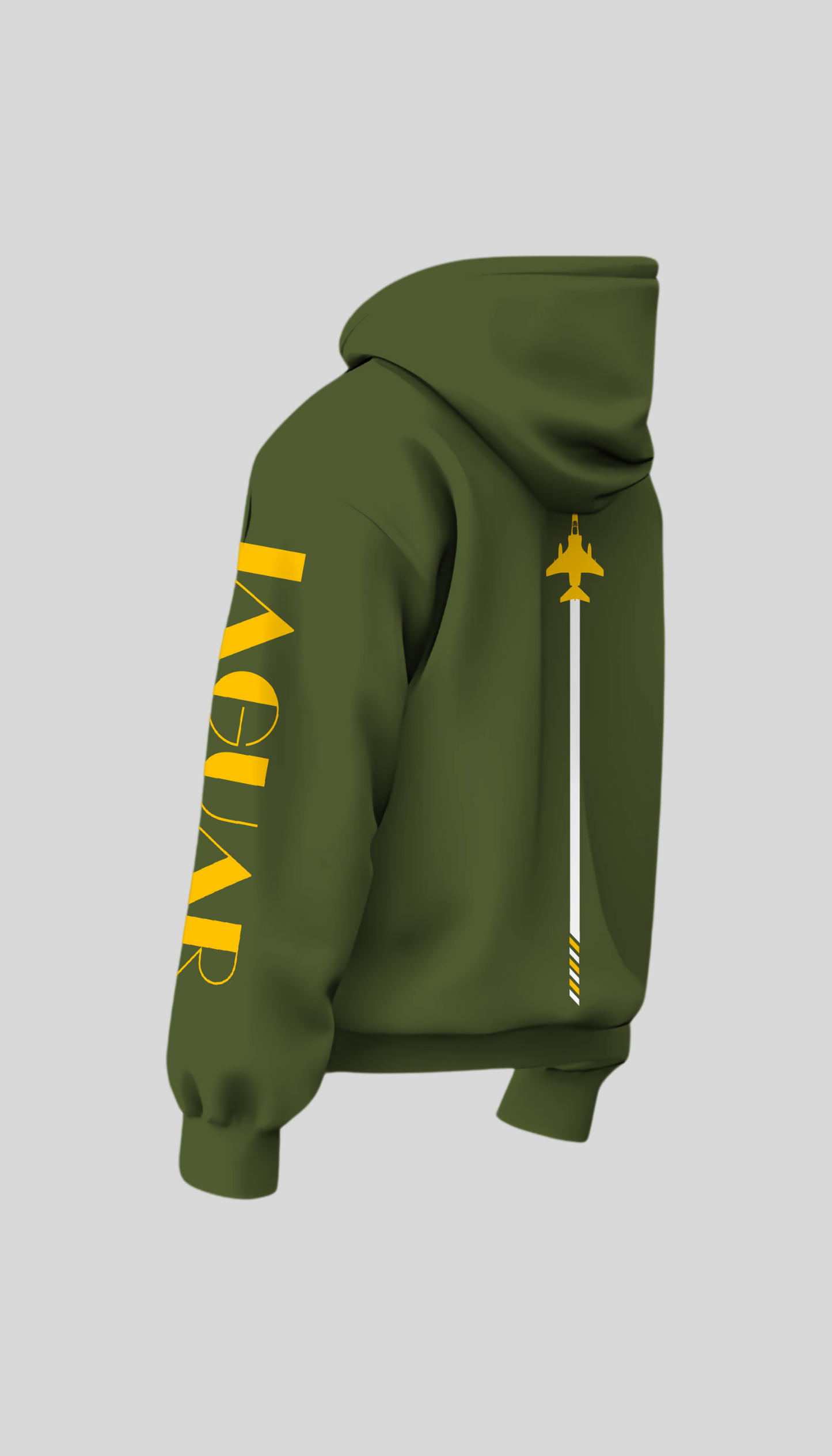 Jaguar 27 Sdn warlords Olive Green Hoodie
