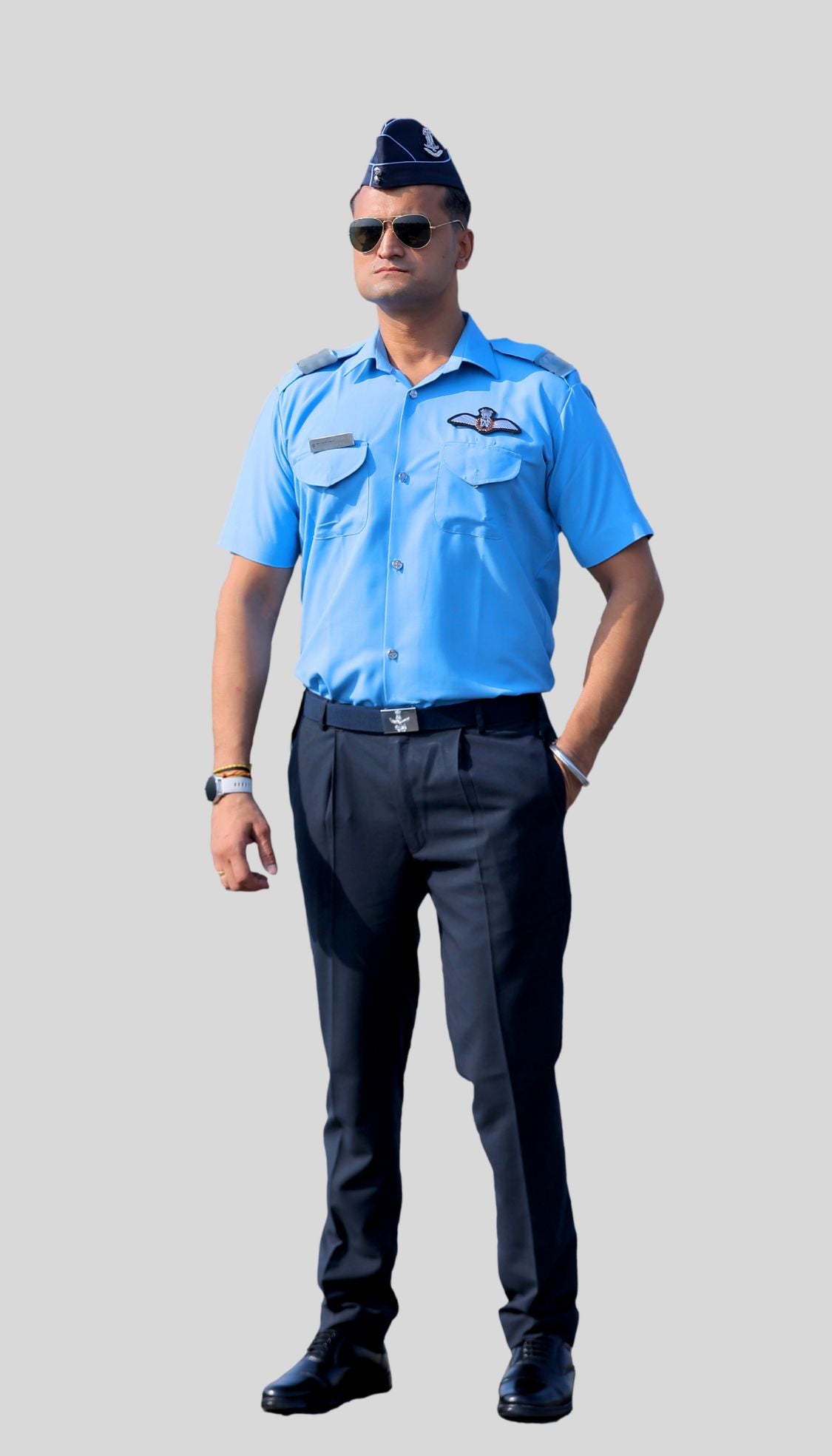 IAF Summer Uniform Half-Sleeve Shirt (without Rank)