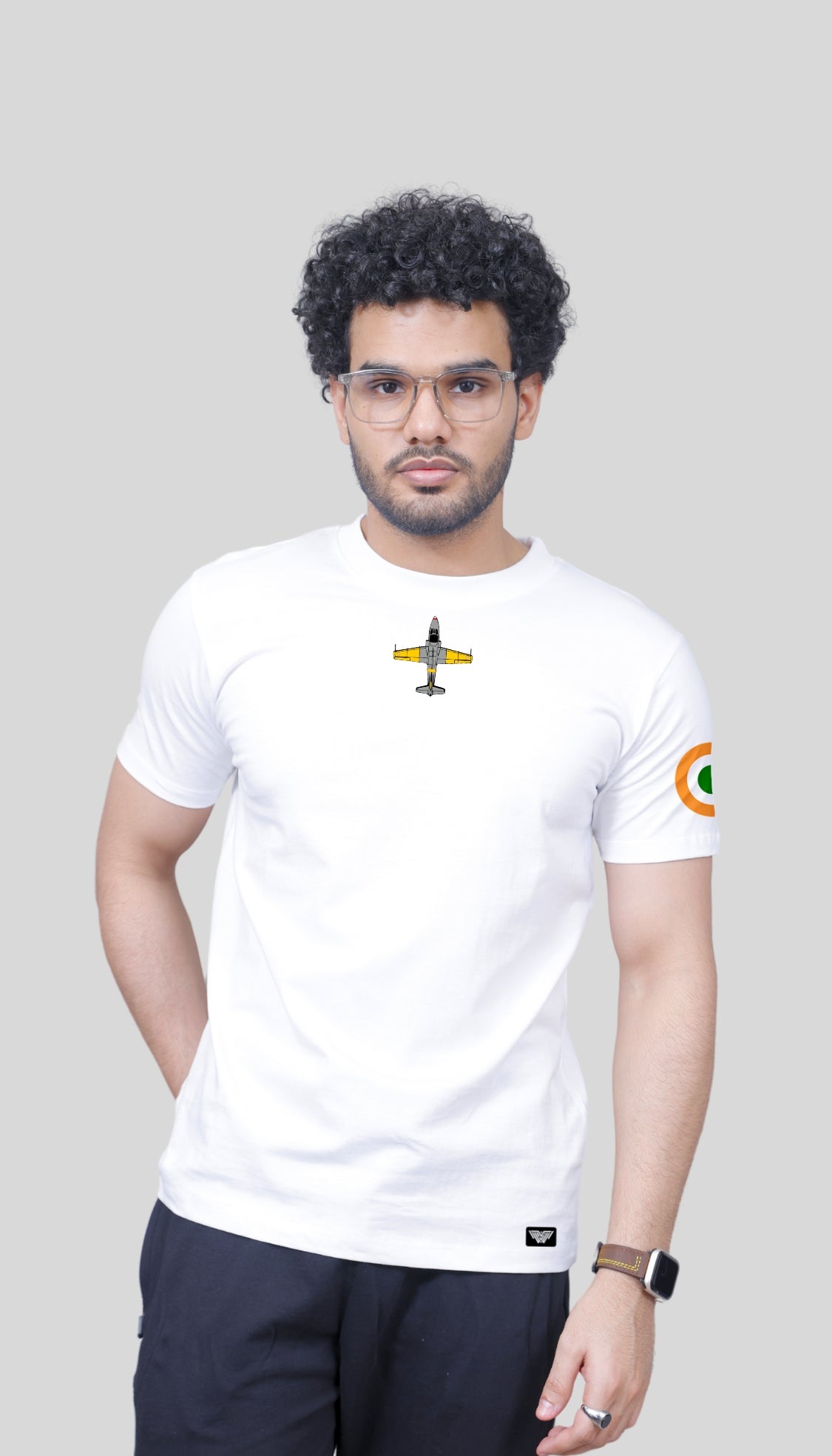 HAL HJT-16 Kiran platinum T-shirt for overall