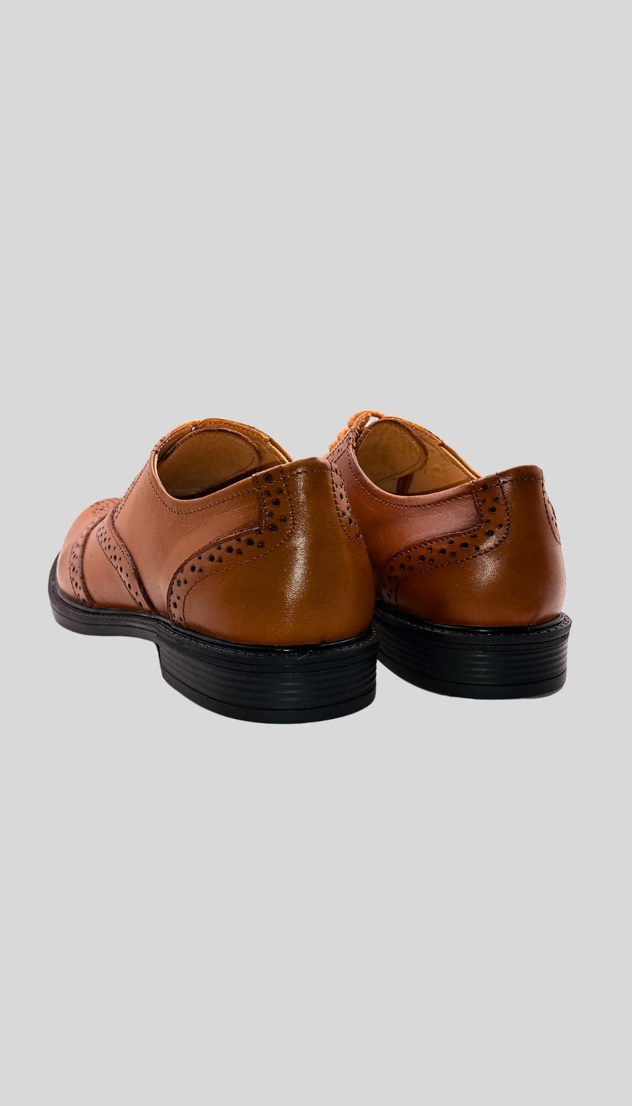 Premium CRUST Genuine Leather TPR SOLE Brogue shoes (RX-100)