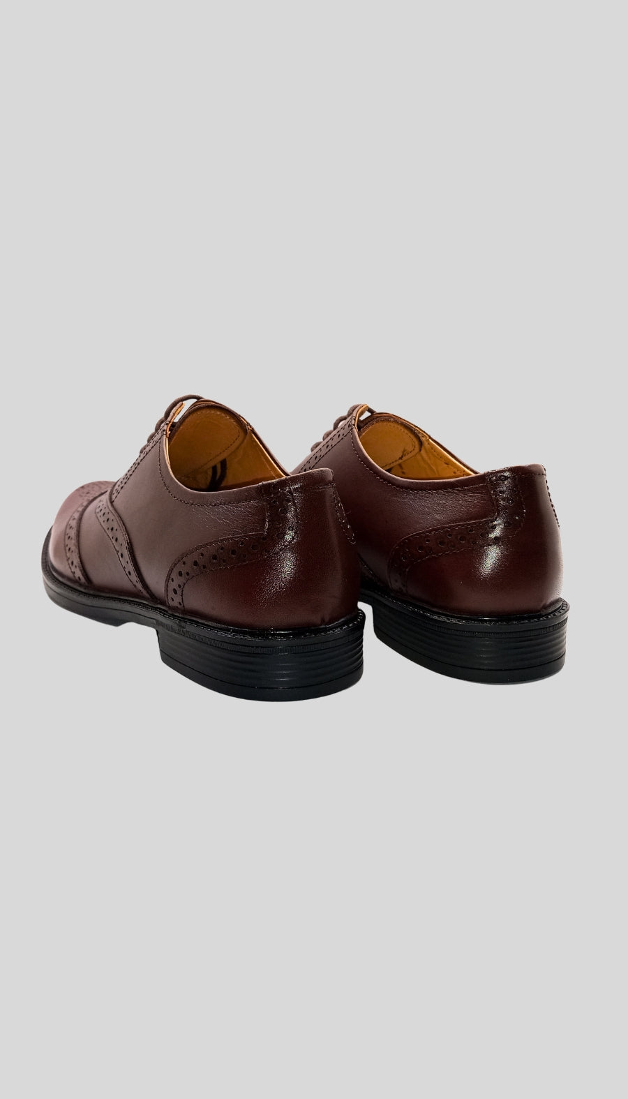 Premium CRUST Genuine Leather TPR SOLE Brogue shoes (RX-100)
