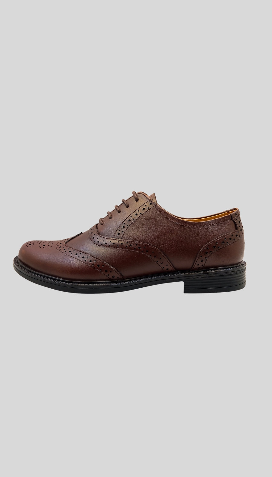 Premium CRUST Genuine Leather TPR SOLE Brogue shoes (RX-100)
