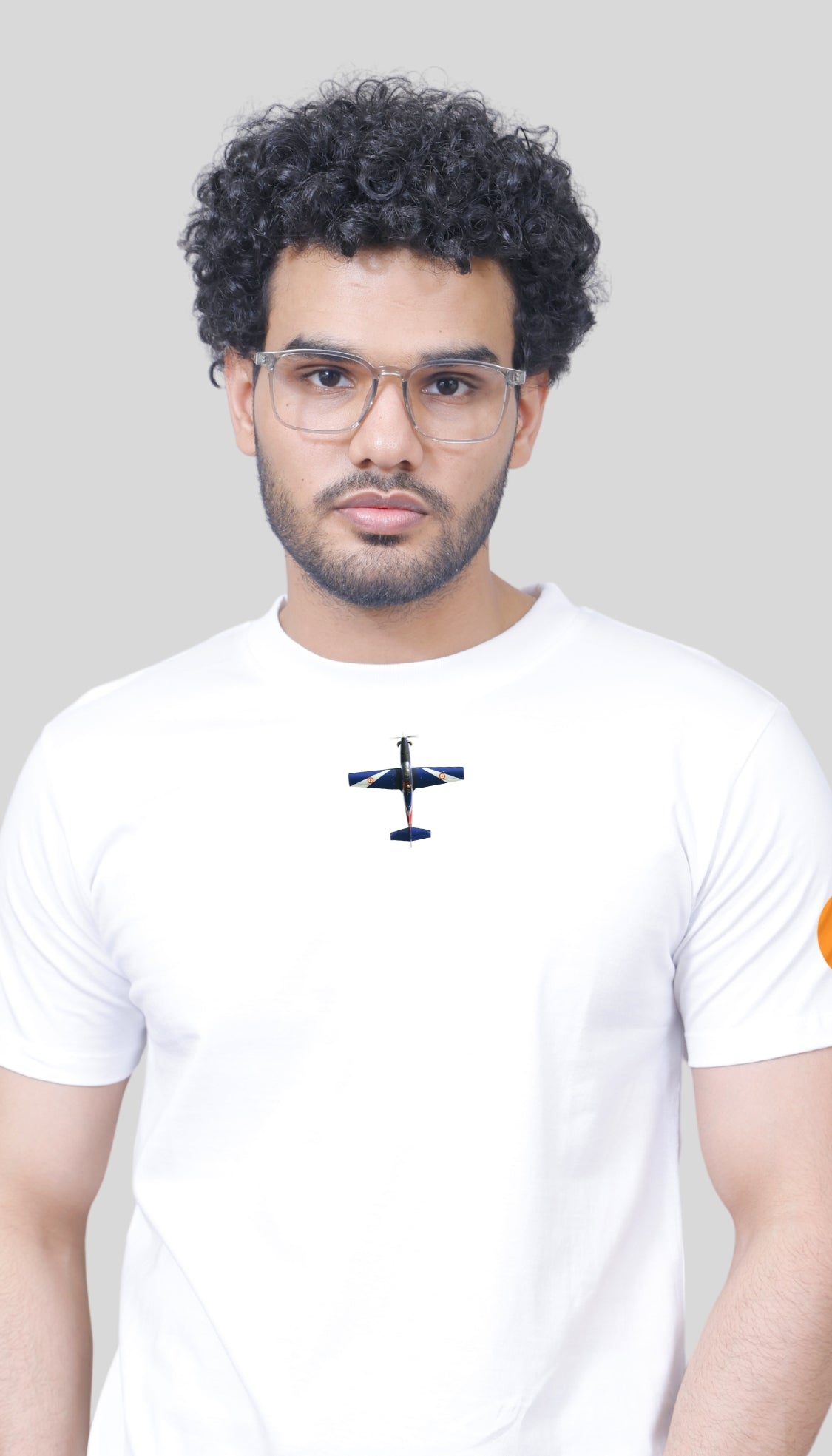 Pilatus PC-7 platinum T-shirt for overall