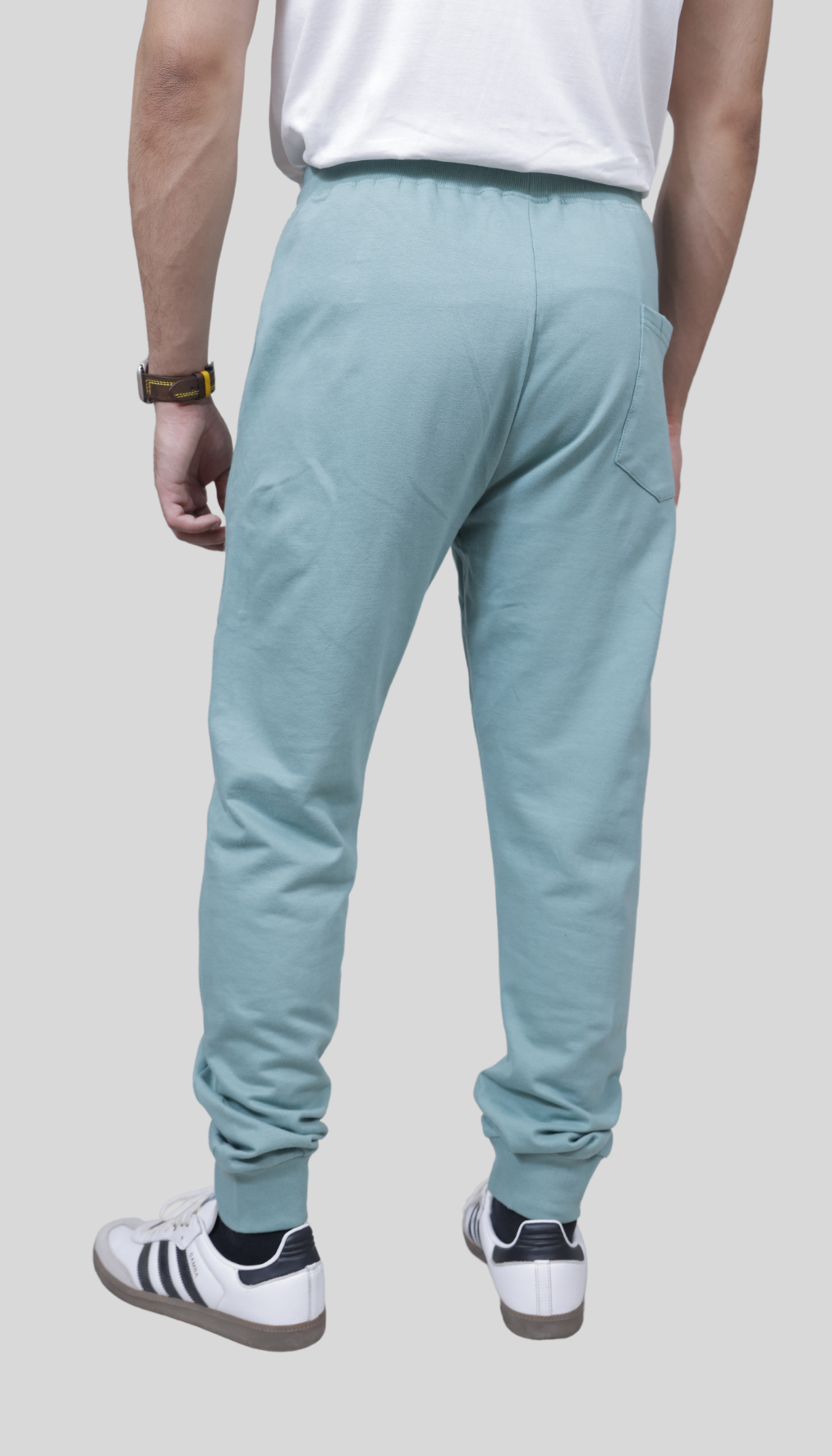 FRENCH TERRY SAGE GREEN JOGGER