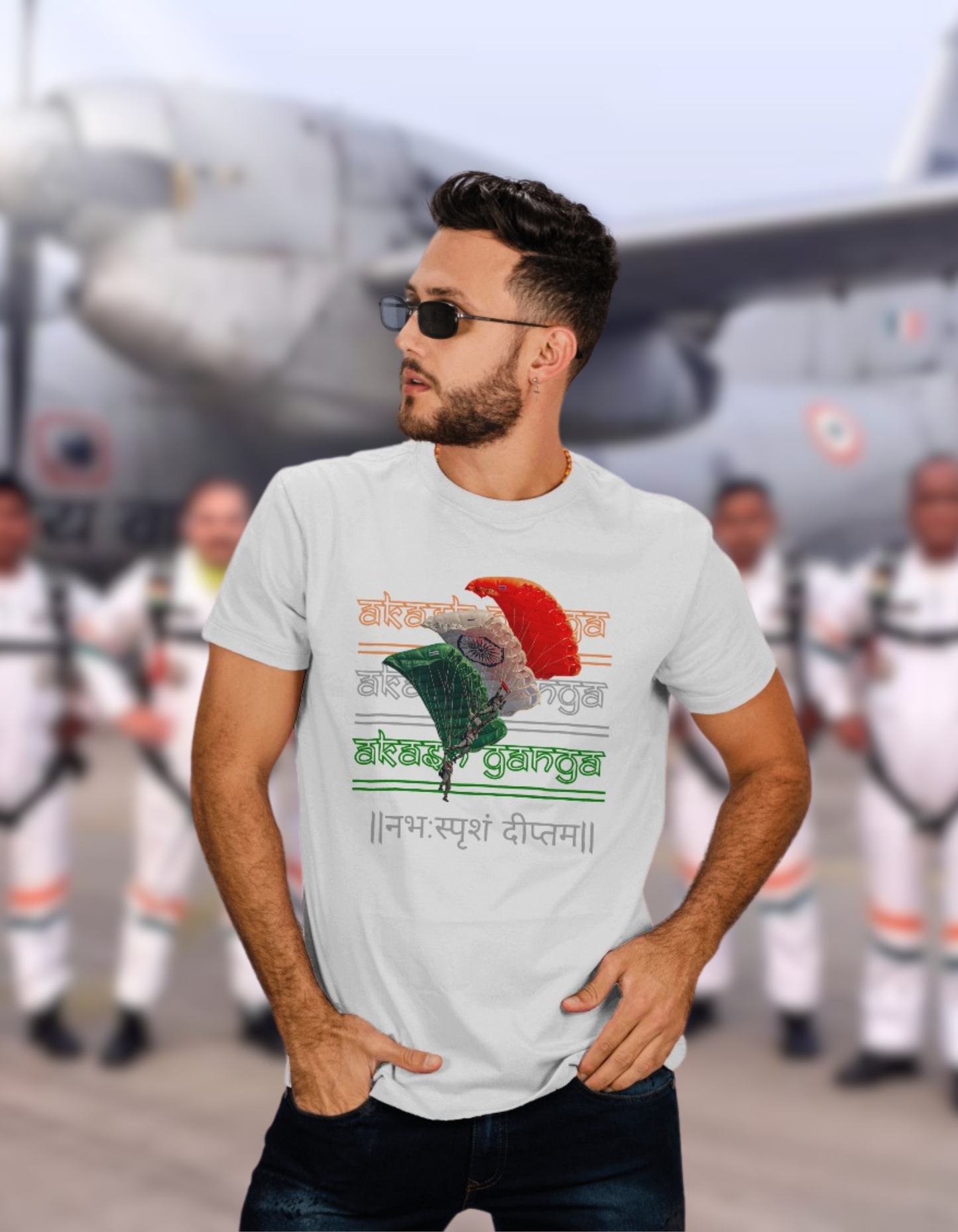 Akash Ganga Team T-shirt
