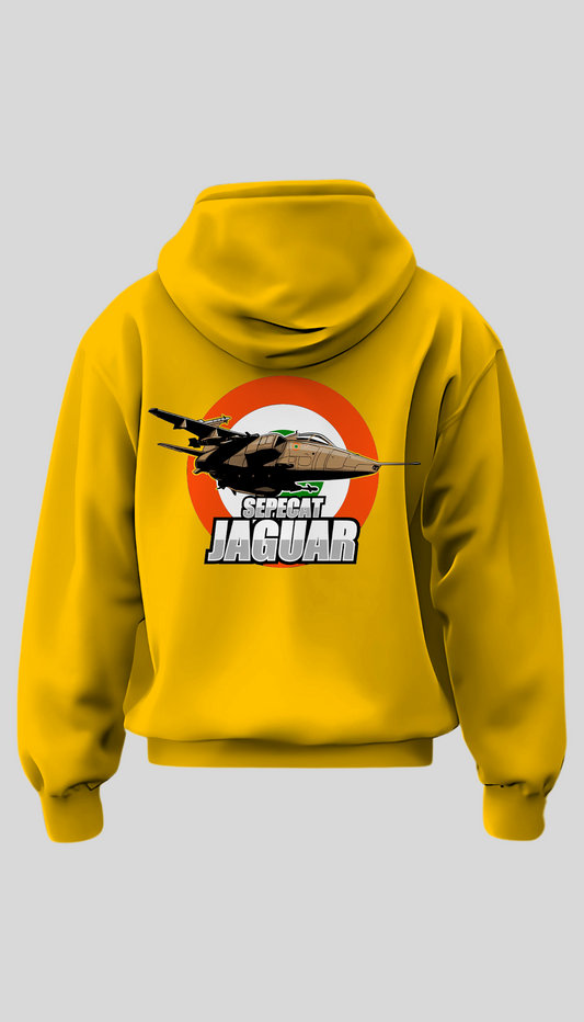Warrior Sepecat Jaguar yellow Hoodie