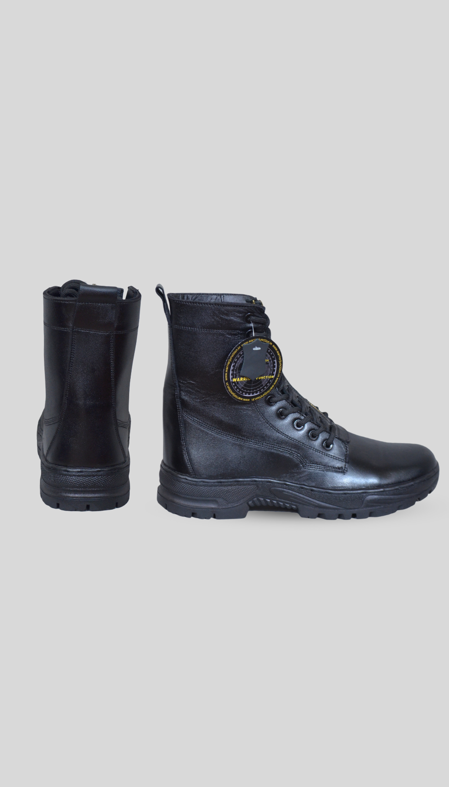 Flying Boots for Men High Ankle Shoes, Genuine Leather, Steel Toe, Rubber sole