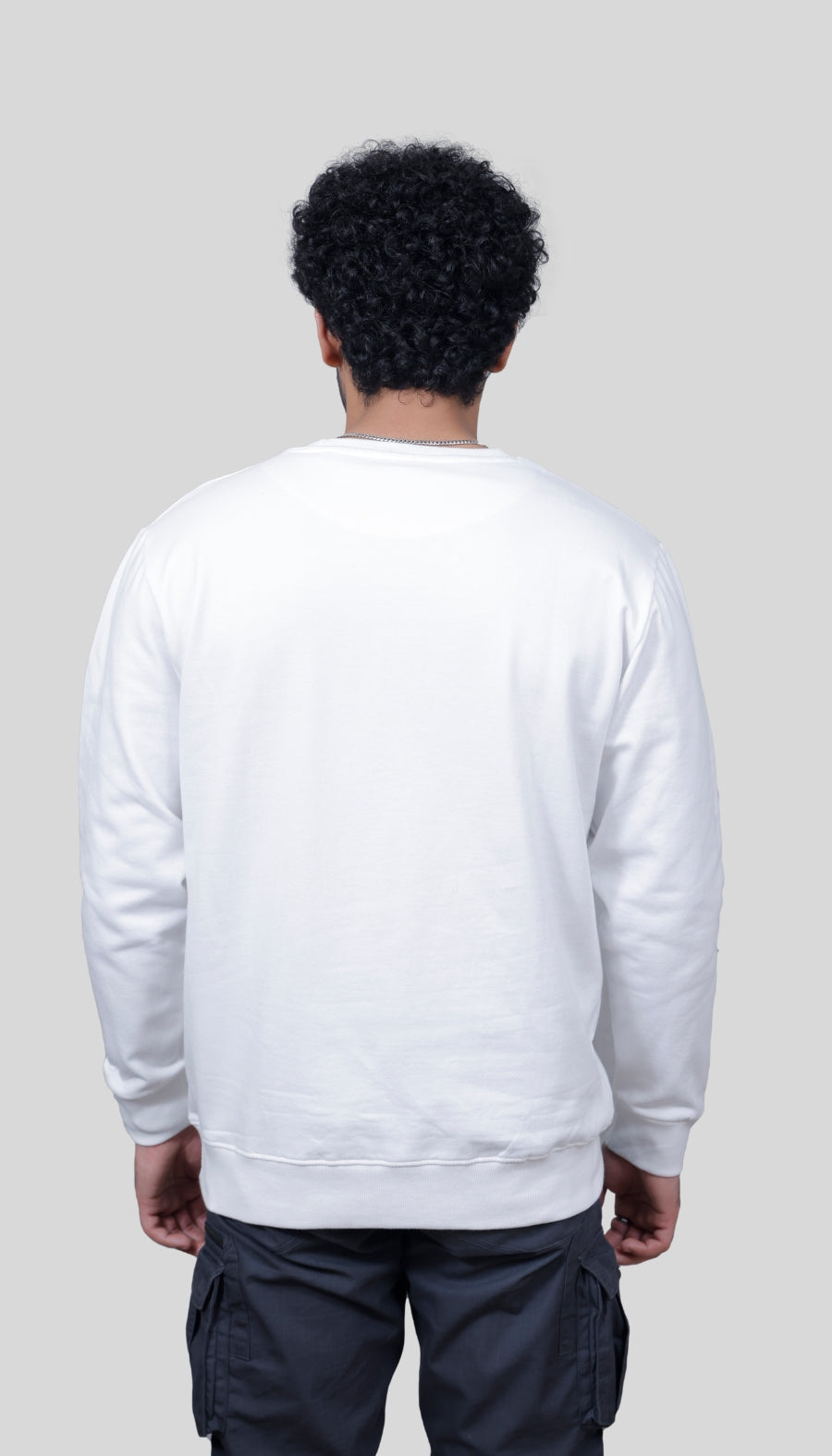 IL-78 Premium Unisex White Sweatshirt