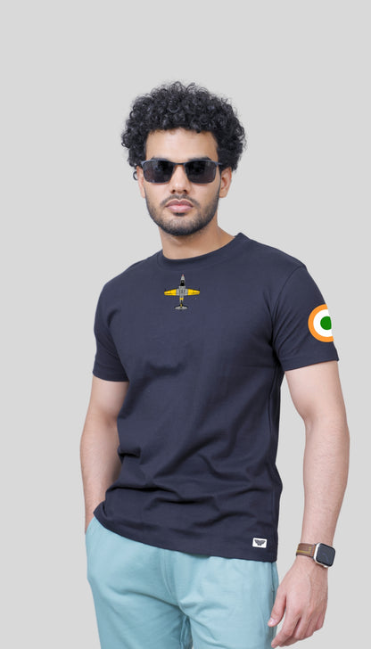 HAL HJT-16 Kiran platinum T-shirt for overall