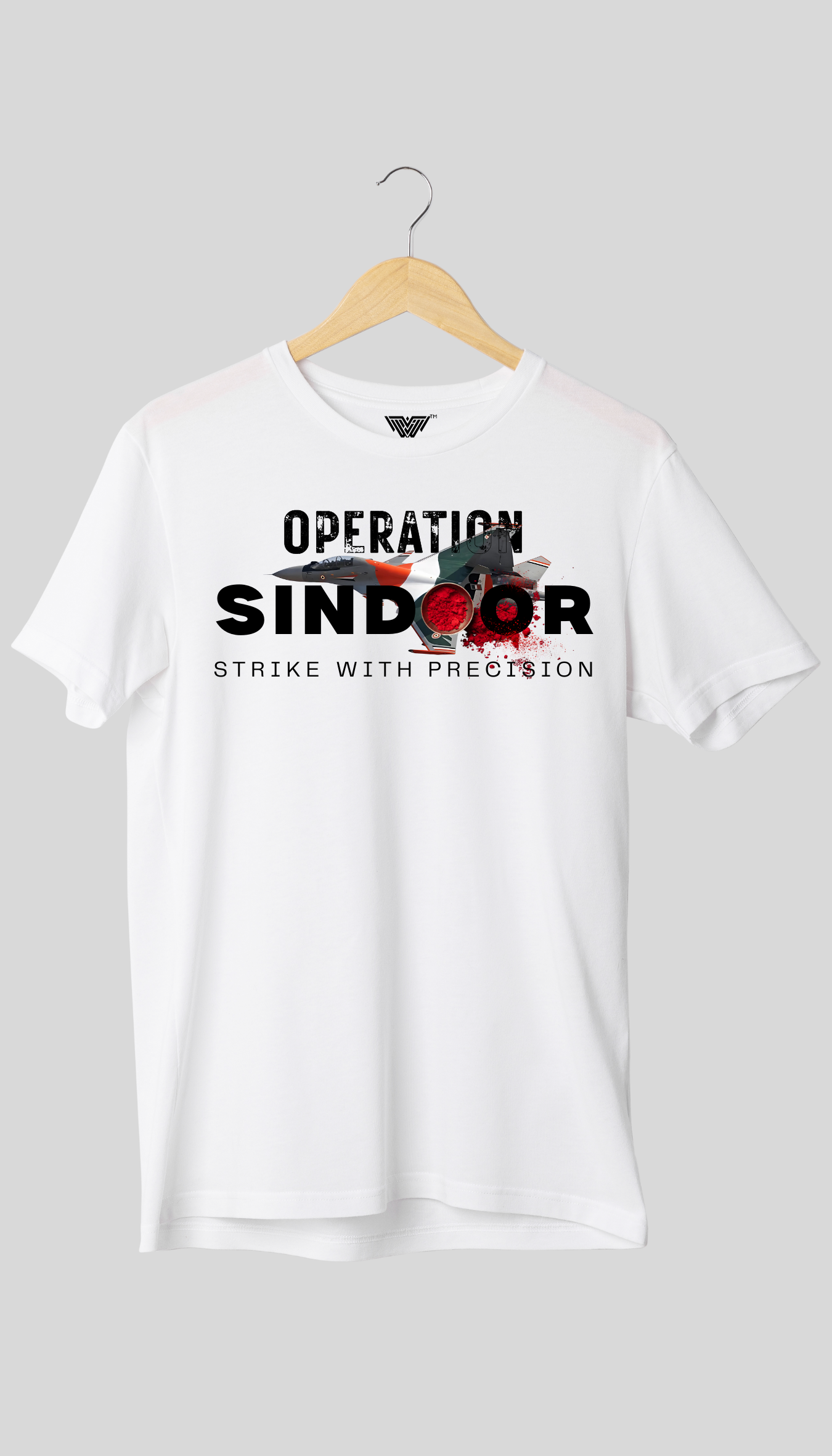 Operation Sindoor Stike with precision T-shirt