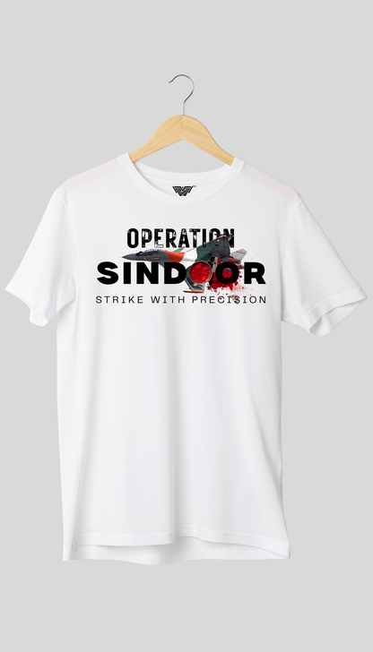 Operation Sindoor Stike with precision T-shirt
