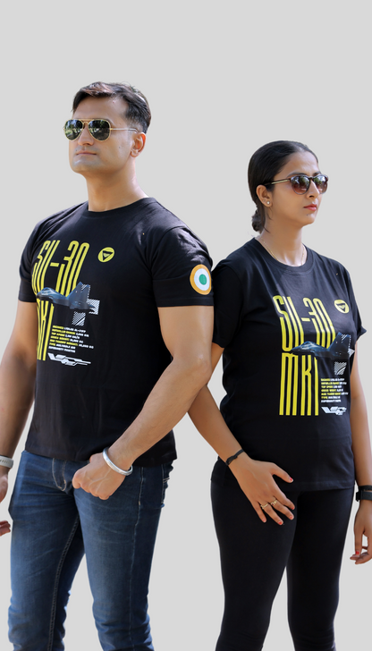 Su-30 MKI T-shirt Black