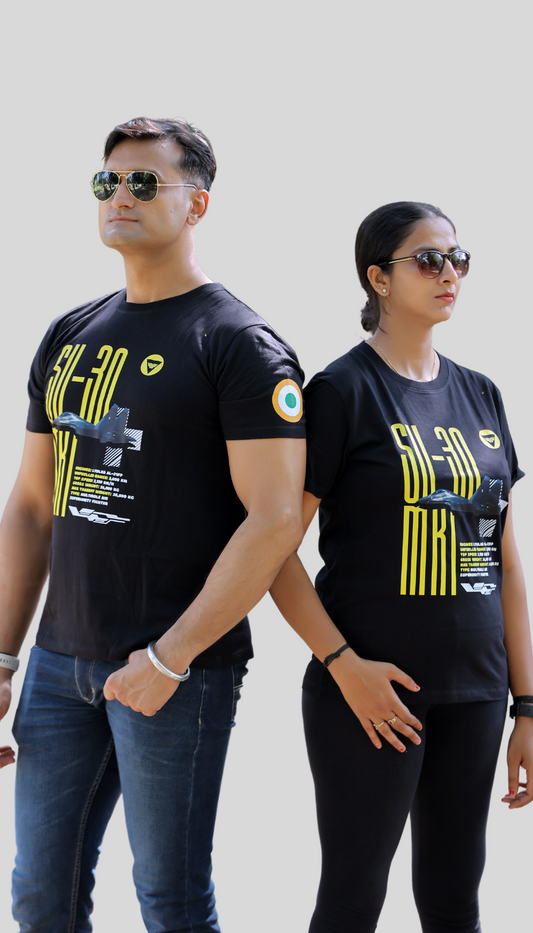 Su-30 MKI T-shirt Black