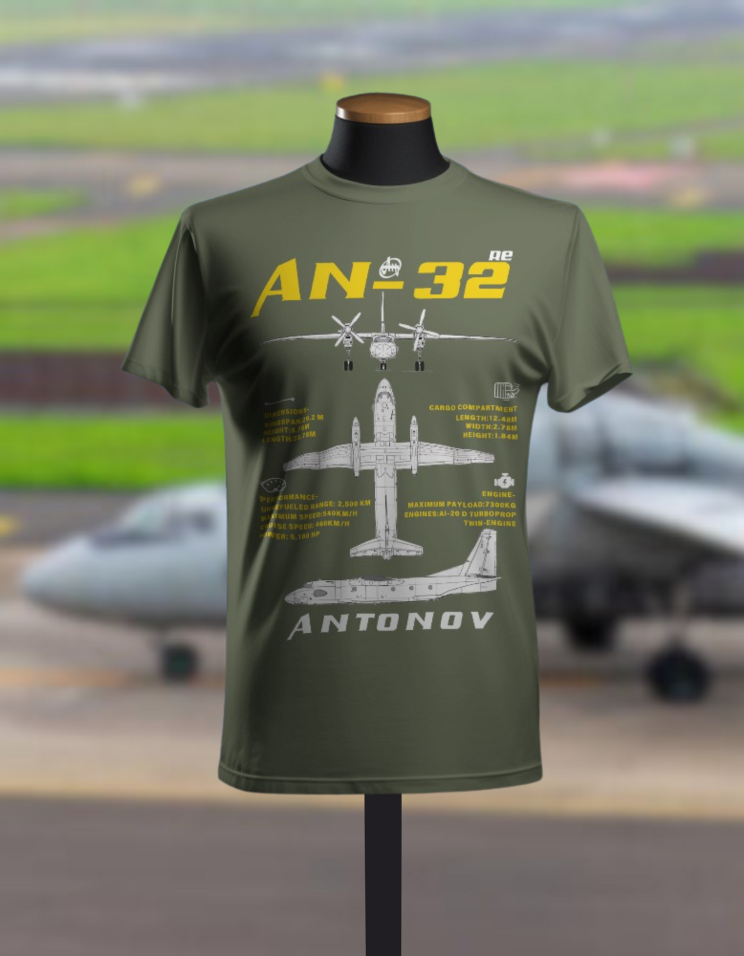 AN-32 Antonov RE T-shirt