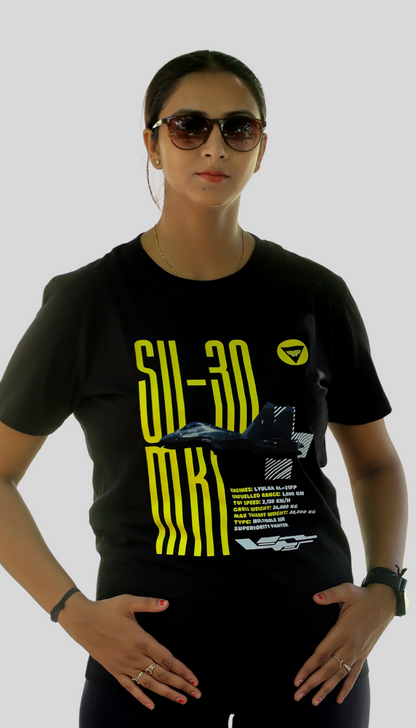 Su-30 MKI T-shirt Black