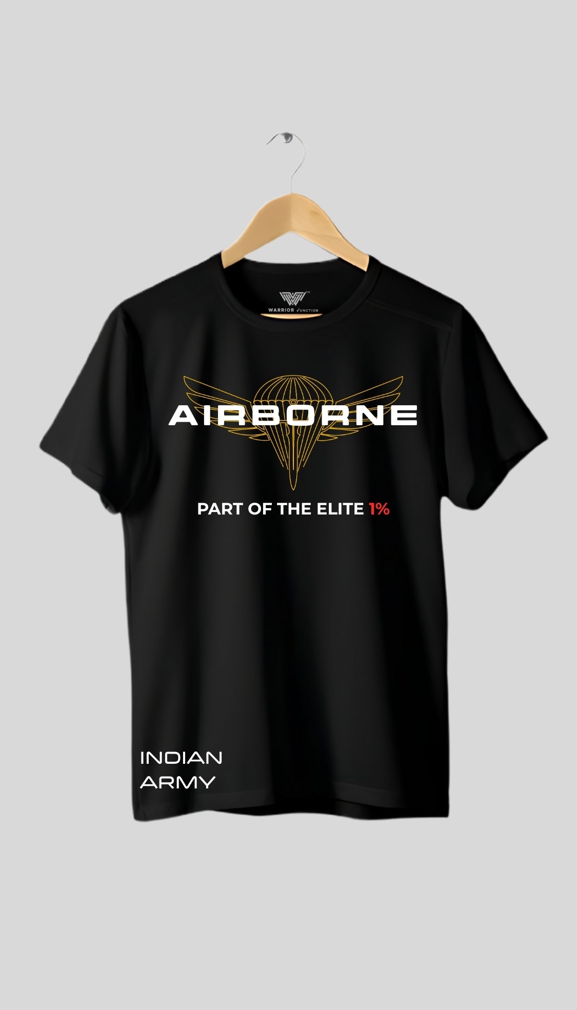 The "Elite 1%" Airborne Paratrooper T-Shirt