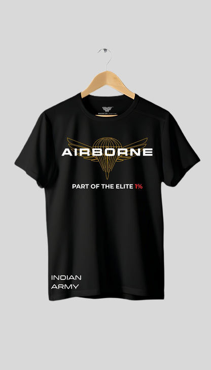 The "Elite 1%" Airborne Paratrooper T-Shirt
