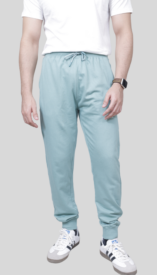 FRENCH TERRY SAGE GREEN JOGGER