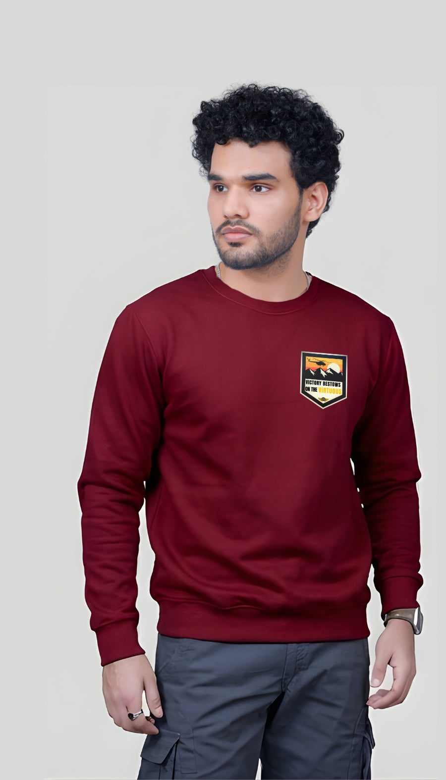 Mi-17 HIP - HIP hooray! Maroon Sweatshirt