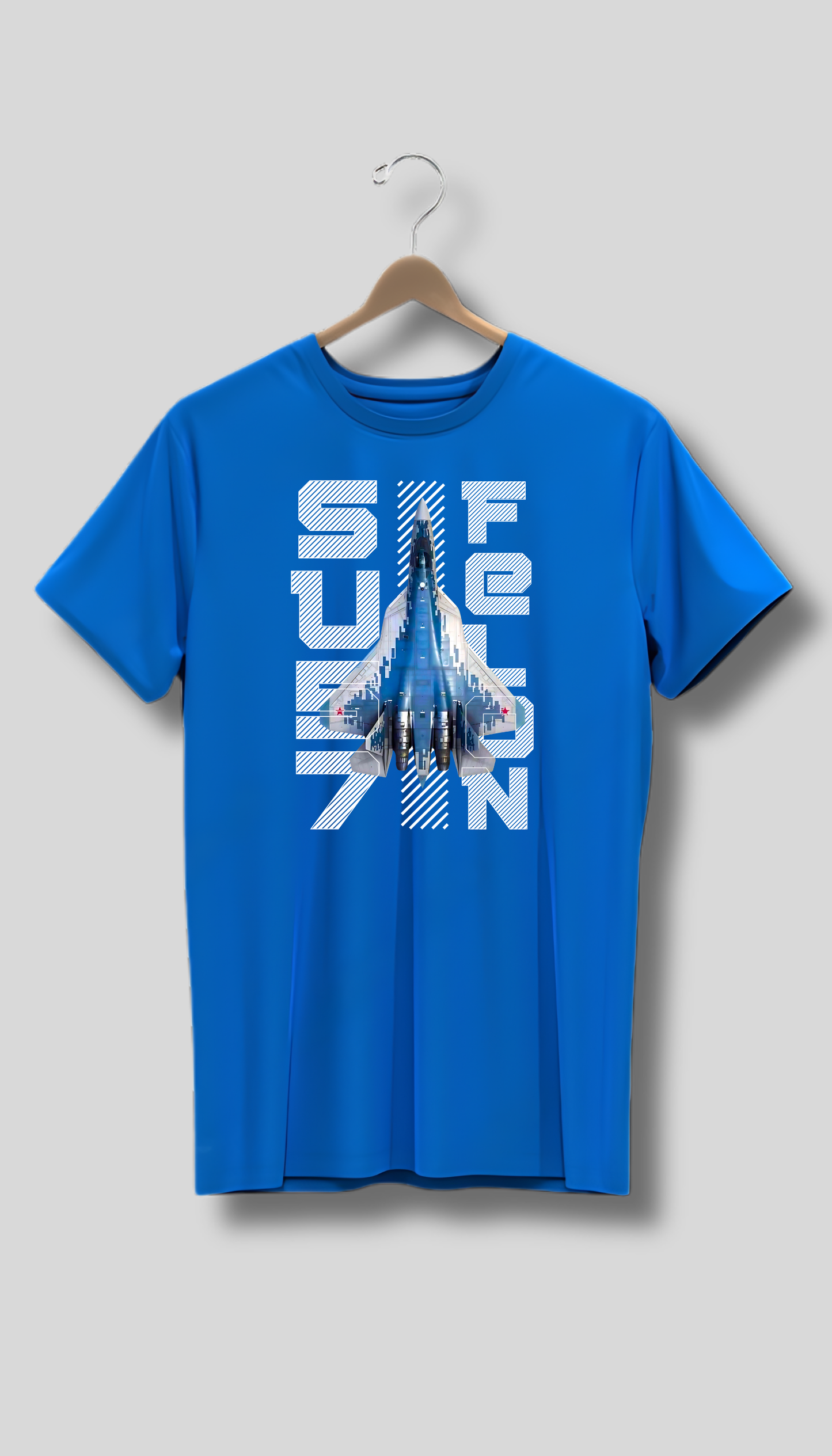 Su-57 Felon Royal Blue T-shirt