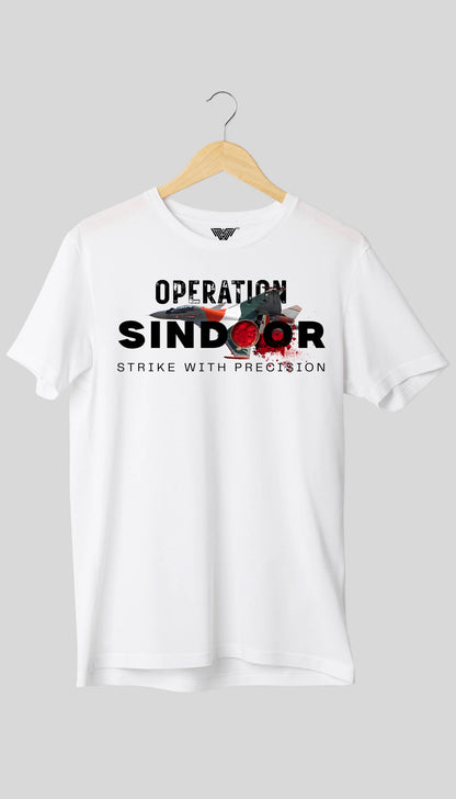 Operation Sindoor Strike with precision T-shirt