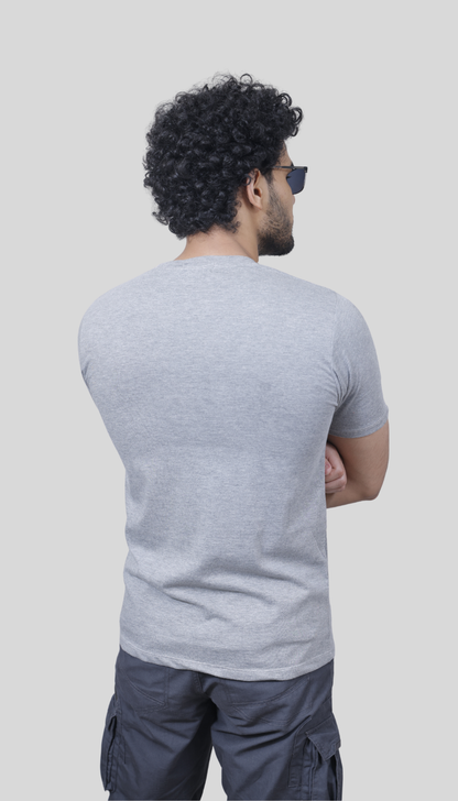 Grey poly cotton t-shirt (combat dress t-shirt)