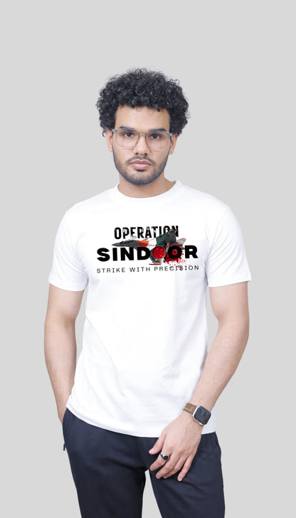 Operation Sindoor Strike with precision T-shirt