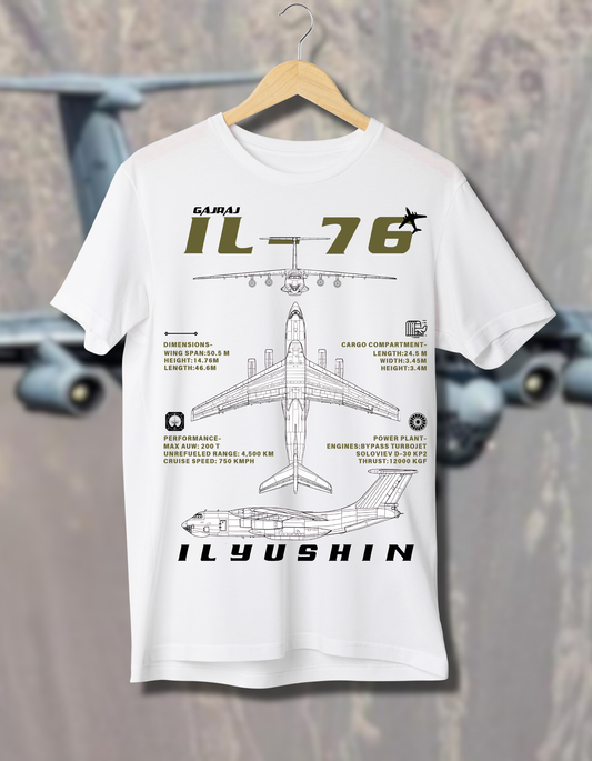 IL-76 Gajraj Ilyushin T-shirt